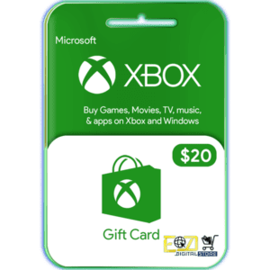 buy $20 Microsoft Xbox gift card email delivery Nepal